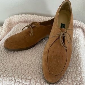 Rockport brown suede oxfords